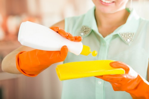 Local clearance professionals sorting household items in East London