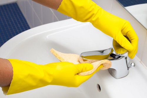 Illustration representing inclusive local cleaning services in Cleaners E2